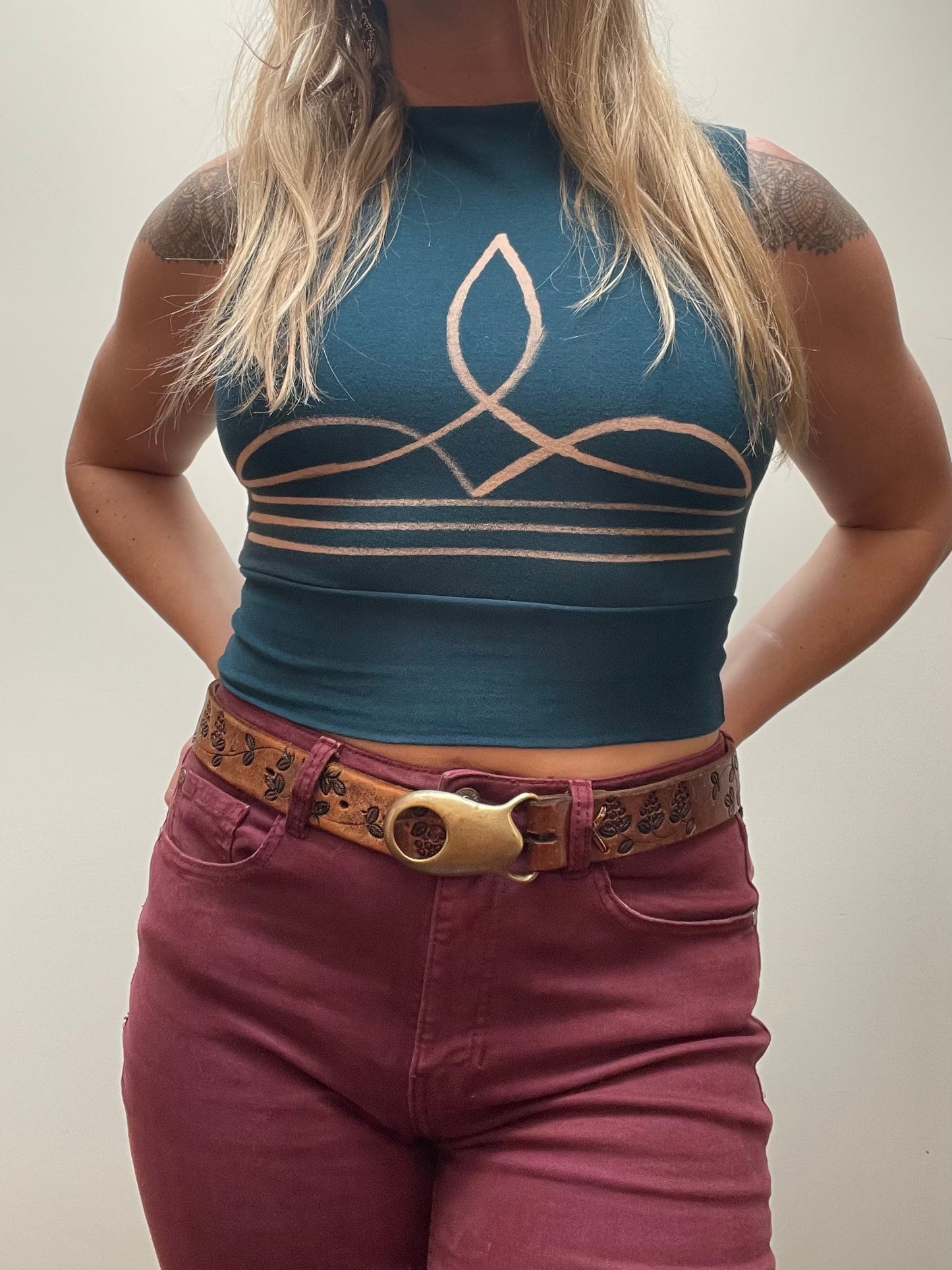 Boot Stitch Top
