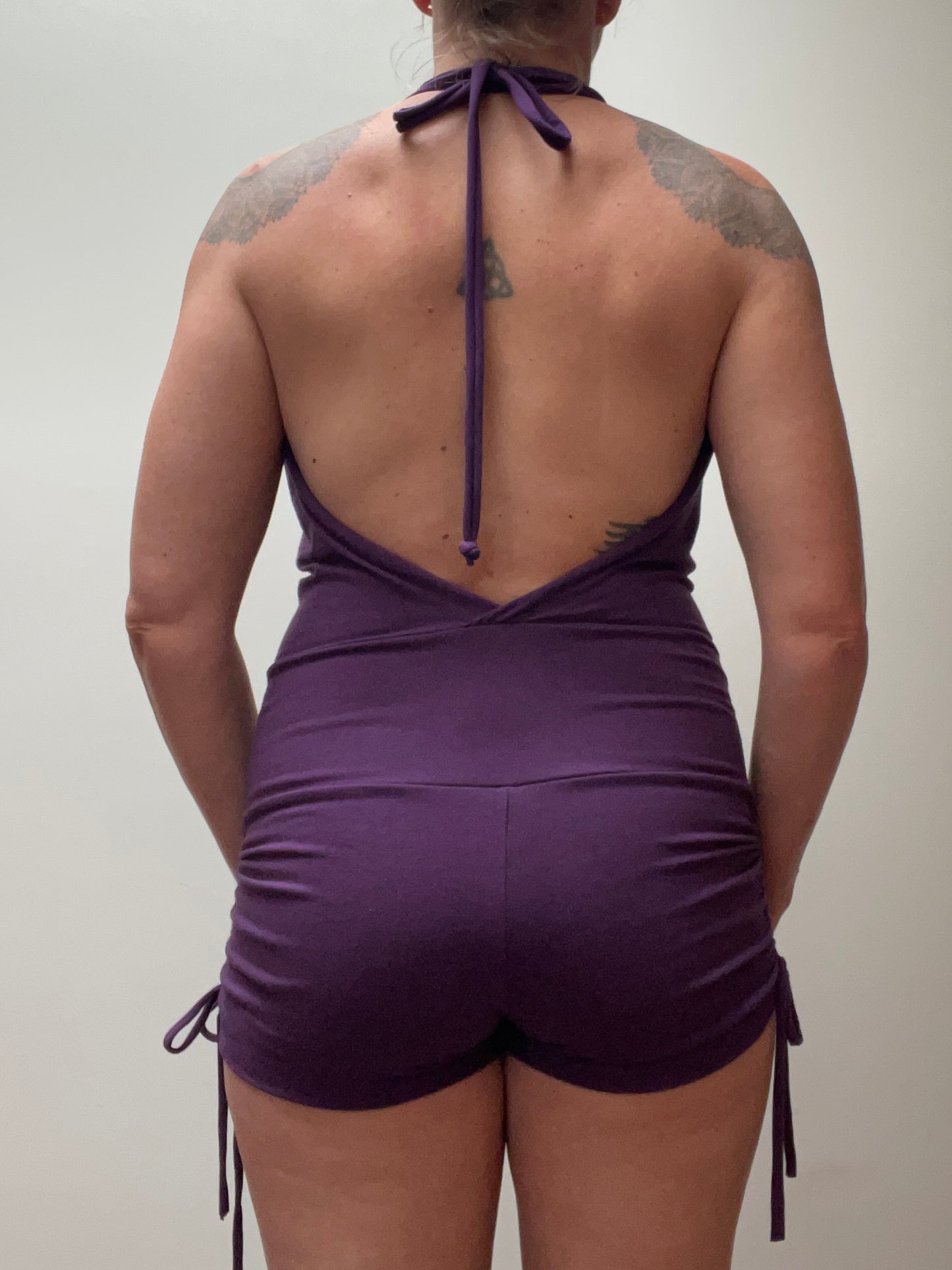Sale size M cowl neck romper, ready to ship