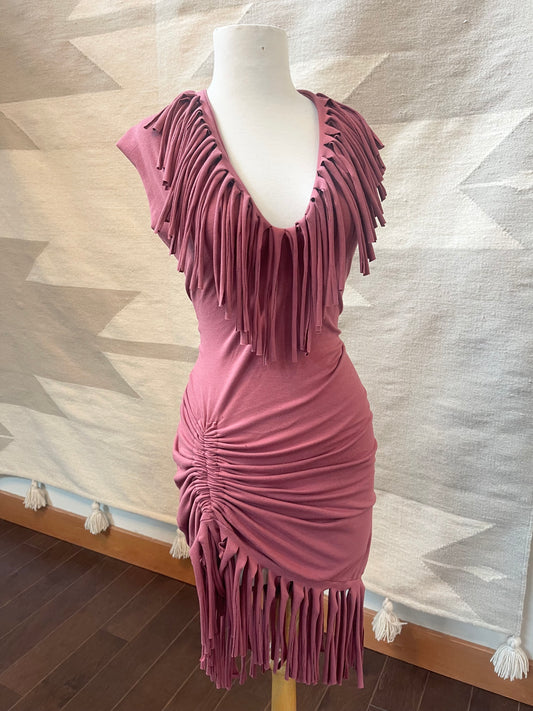Fringe Mini Dress