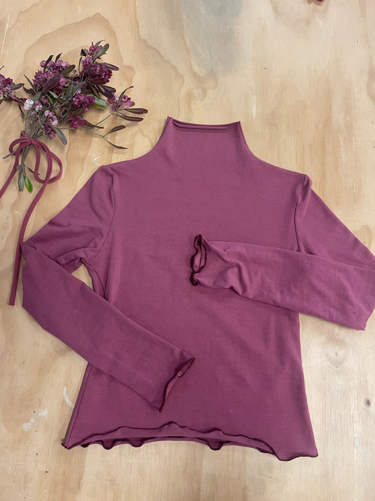 Mock Neck Long Sleeve