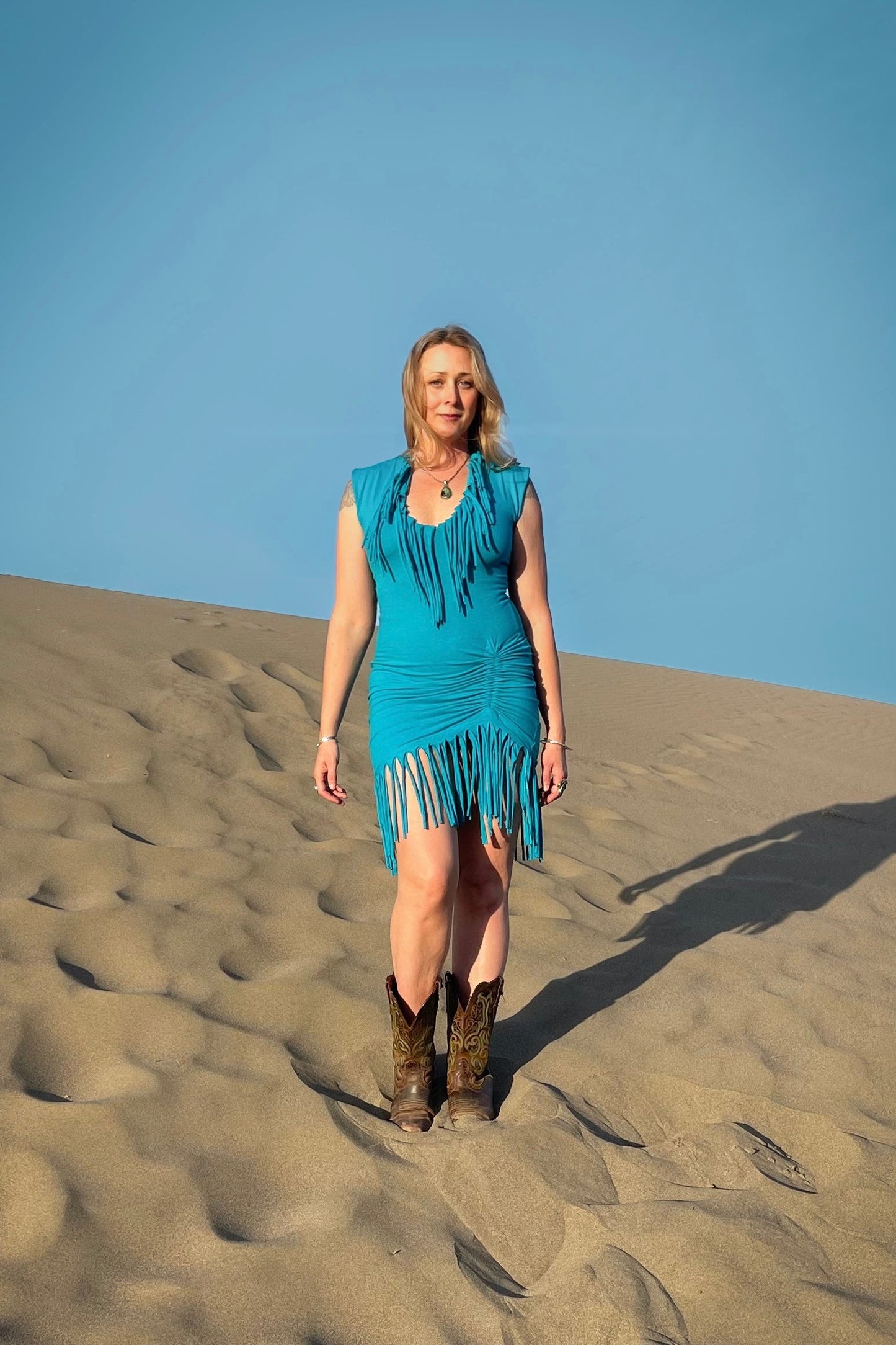Fringe Mini Dress
