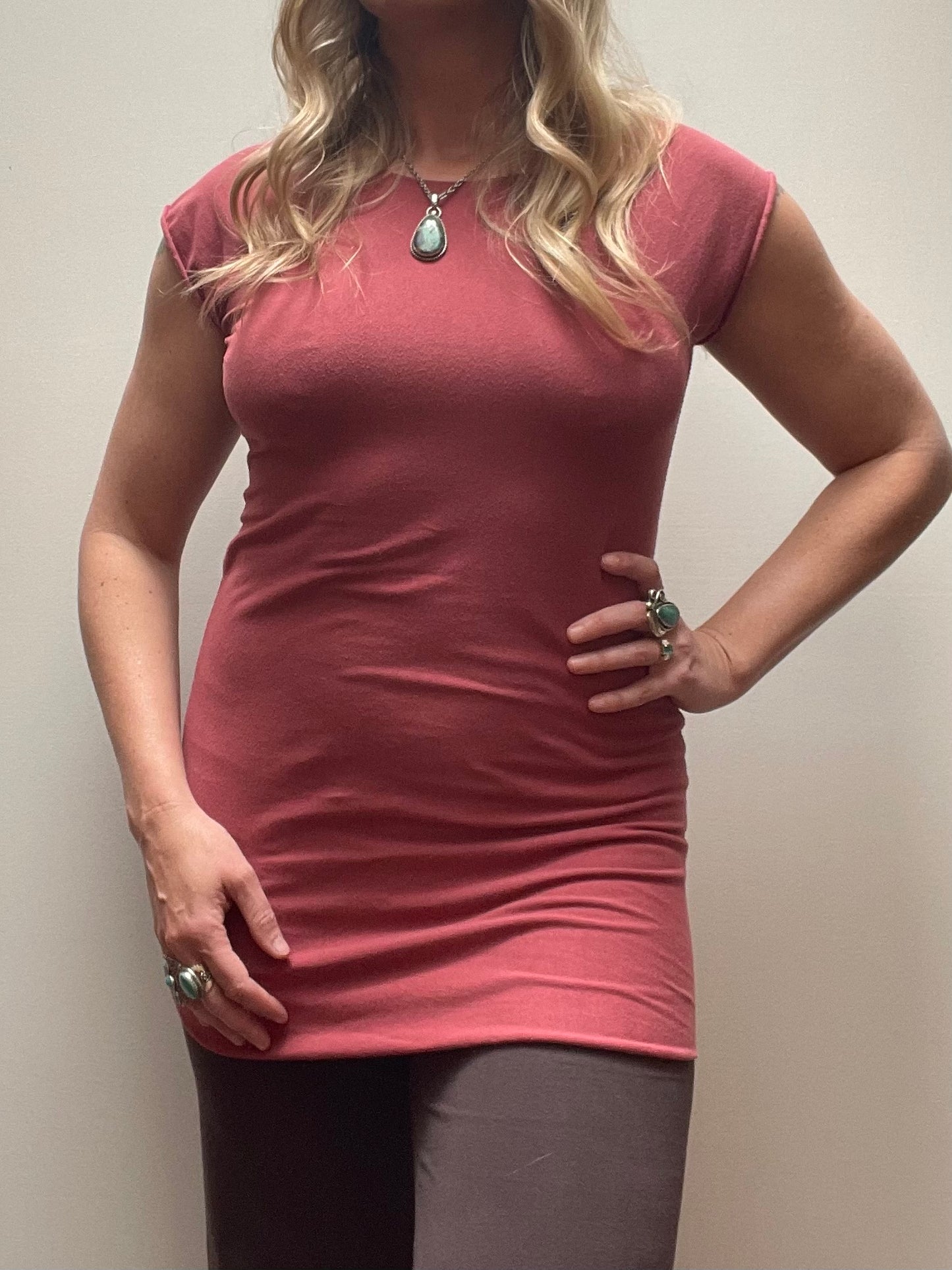 Simple Scoop Neck Tee