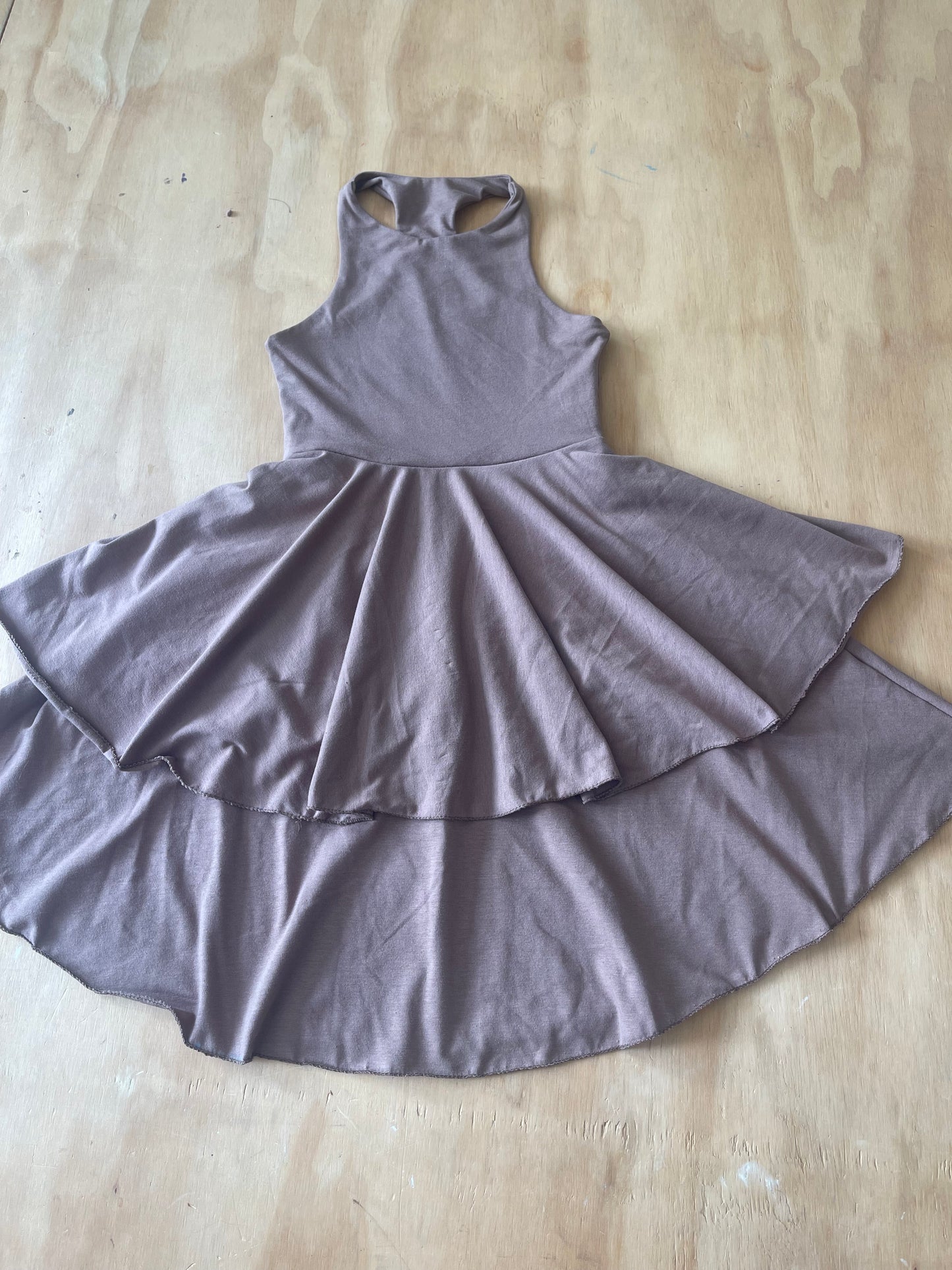 Racer Back Ruffle Mini