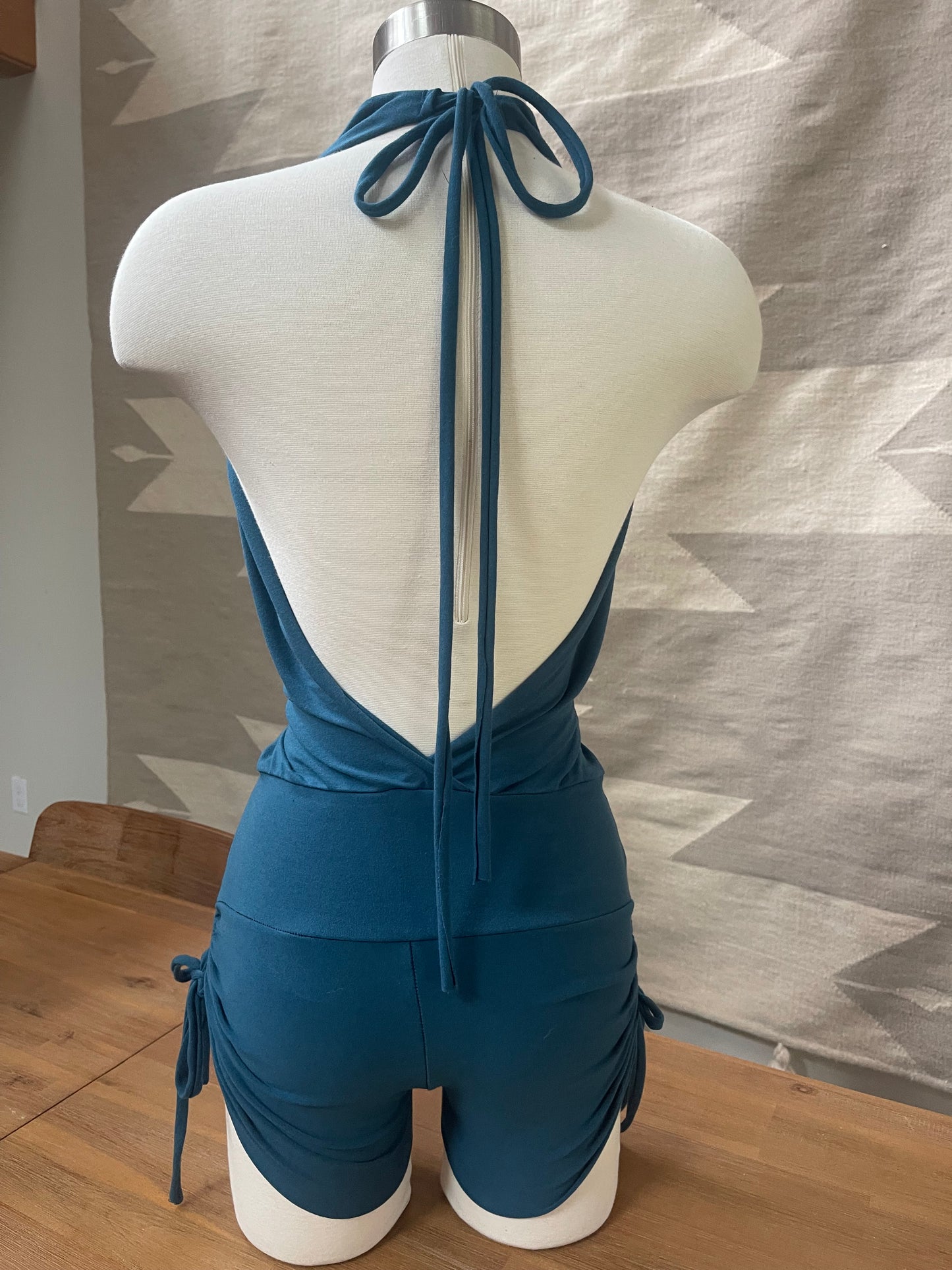 Cowl Neck Romper