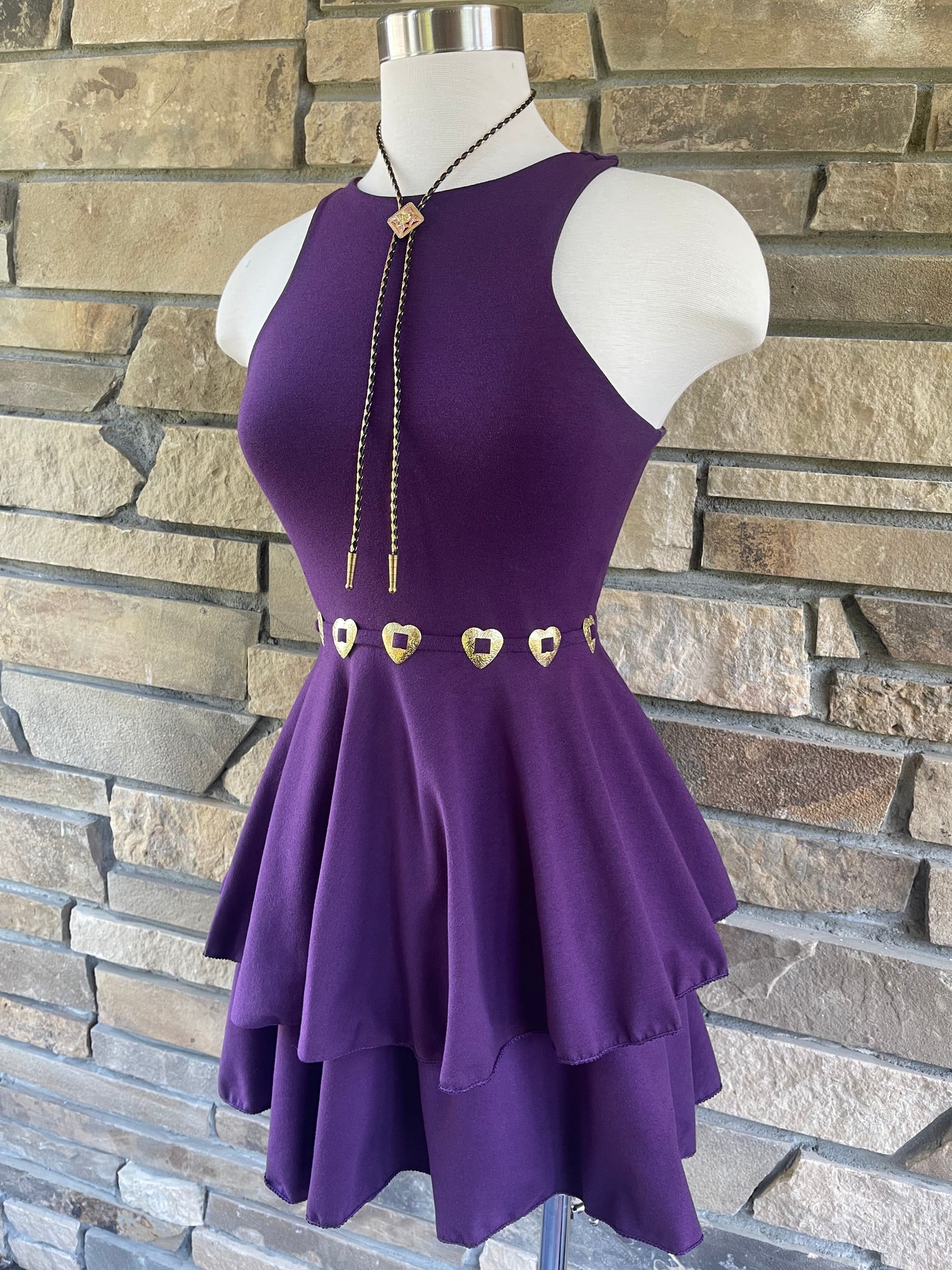 Racer Back Ruffle Mini
