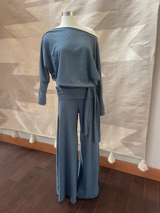 100% Cotton Palazzo Dolman Set