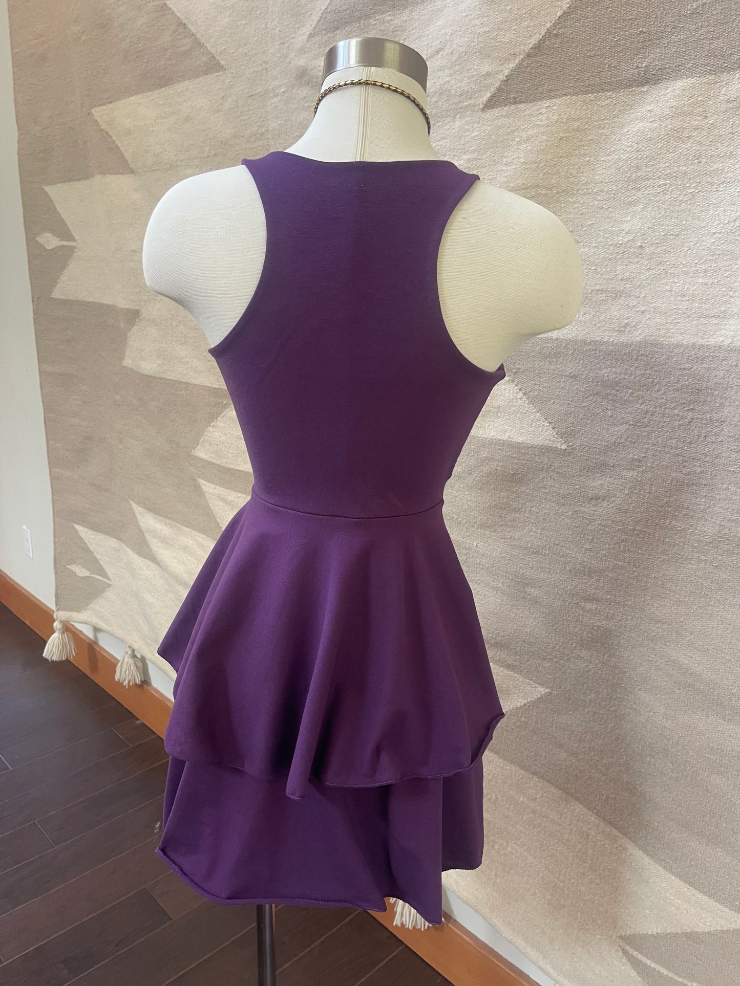 Racer Back Ruffle Mini