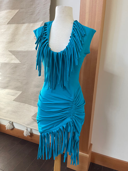 Fringe Mini Dress