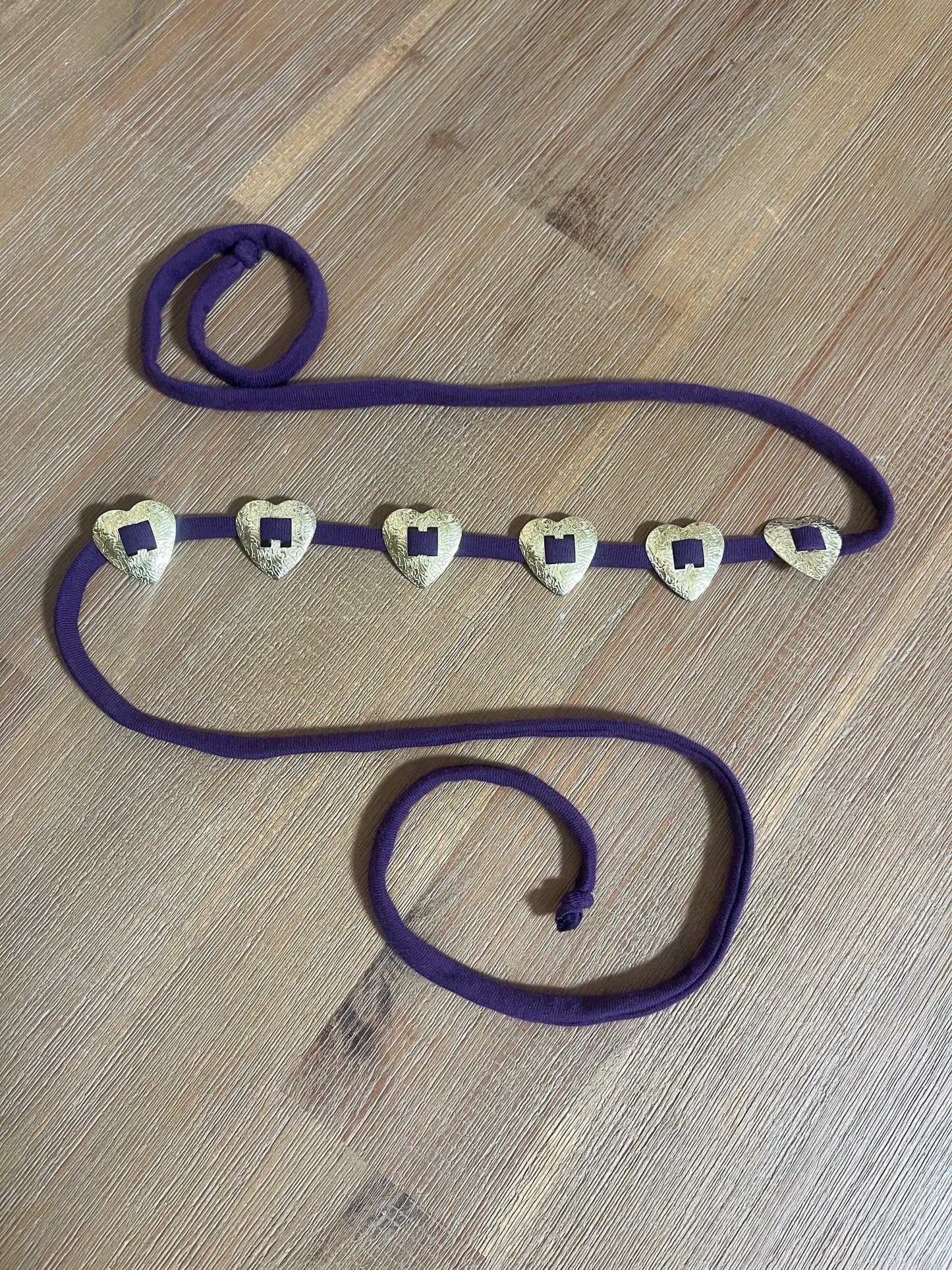 Heart Concho Belt/Hatband