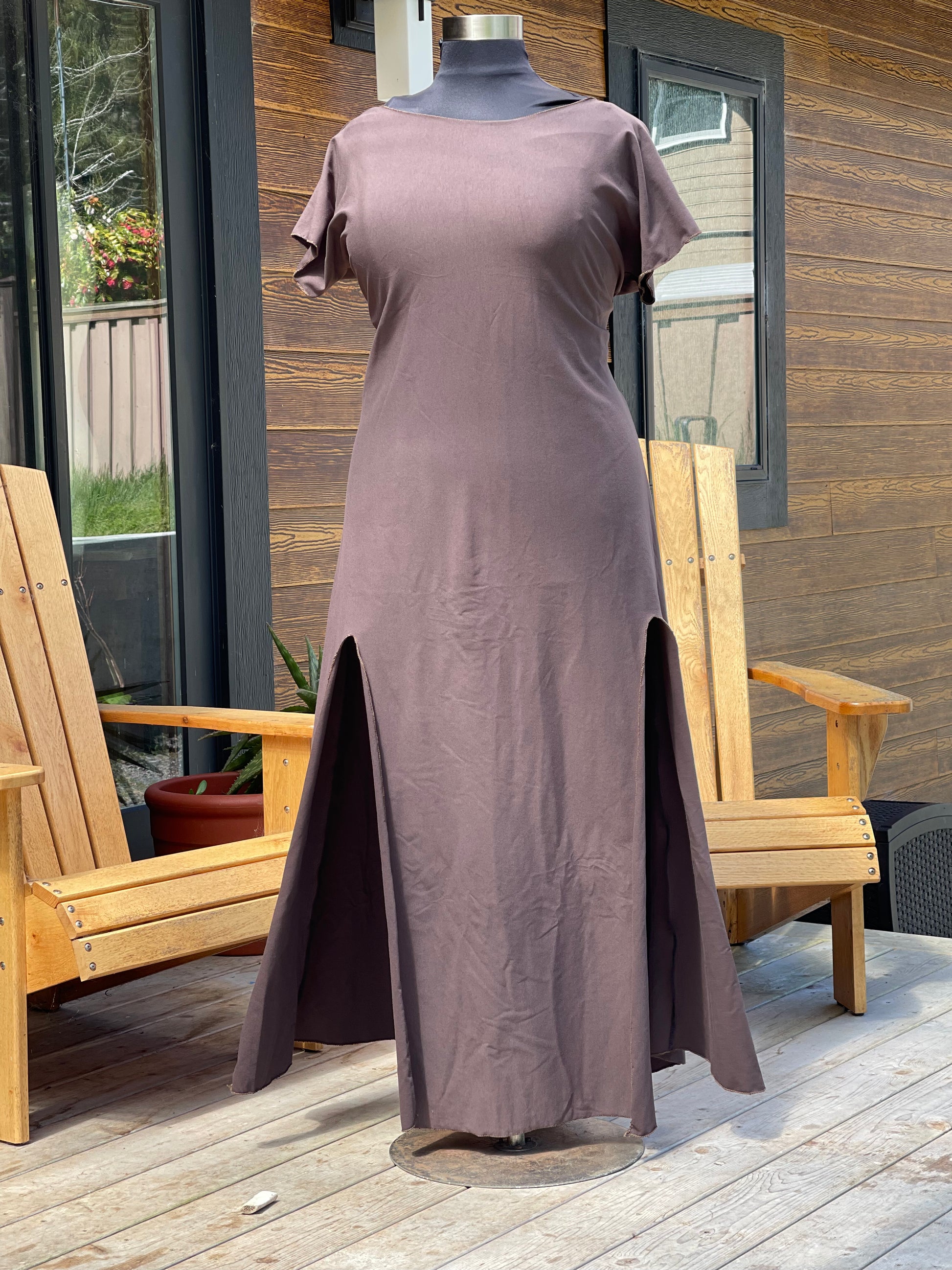 Simple Maxi Dress with Slits Simple Maxi Dress with Slits