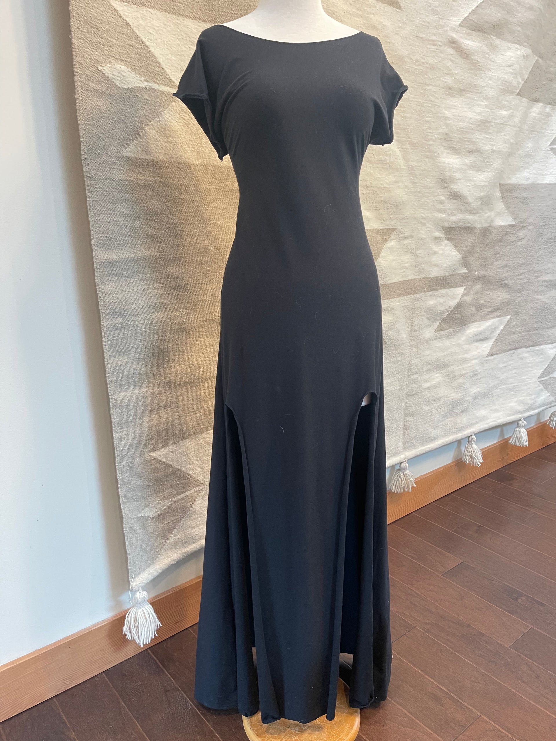 Simple Maxi Dress with Slits Simple Maxi Dress with Slits