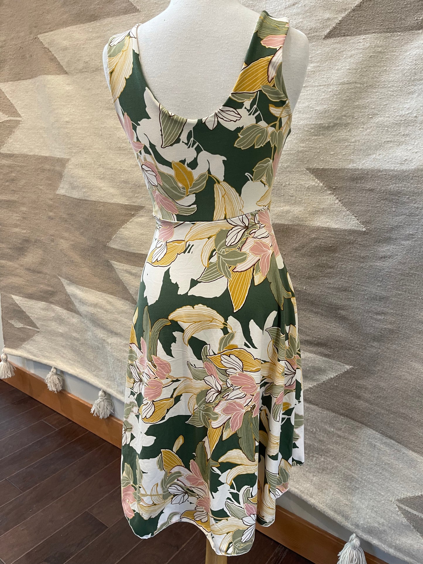 Limited Edition Gardenia dress in Gardenia Print
