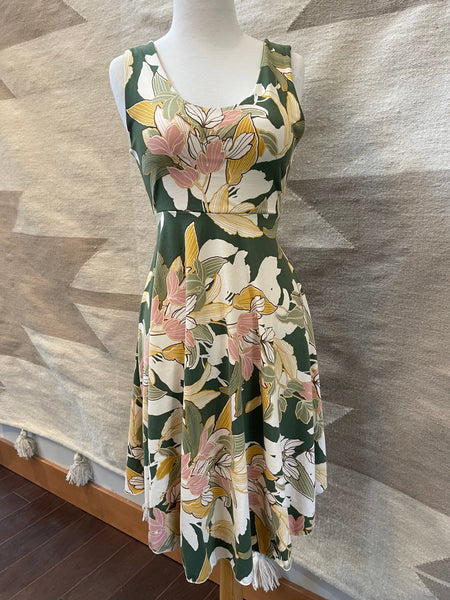 Limited Edition Gardenia dress in Gardenia Print